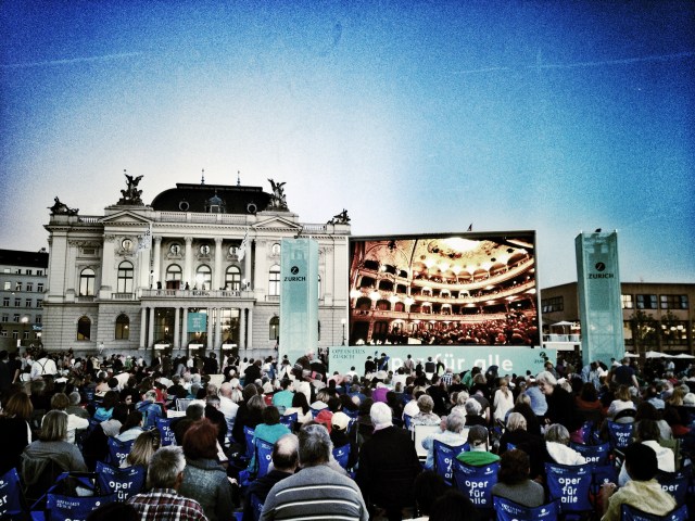 Verdi's Rigoletto @ Sächsilüüteplatz Zürich 